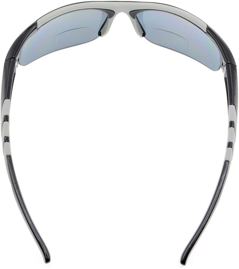Eyekepper TR90 Unbreakable Sports Bifocal Half Rimless Sunglasses Baseball Running Fishing Driving Golf Softball Hiking - Image 5