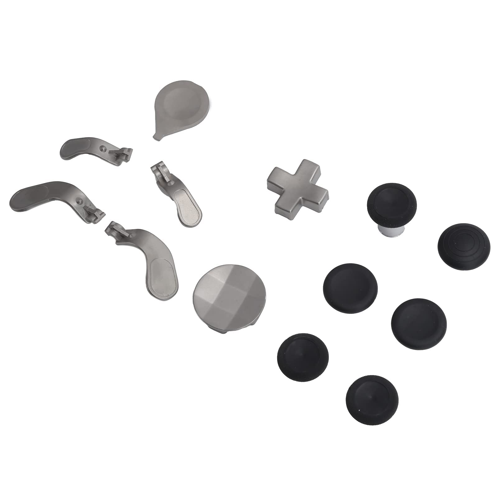 Kit de Manettes de Jeu, 6 Manettes avec 7 Boutons et Sac en Métal, Ensemble de Palettes pour Console