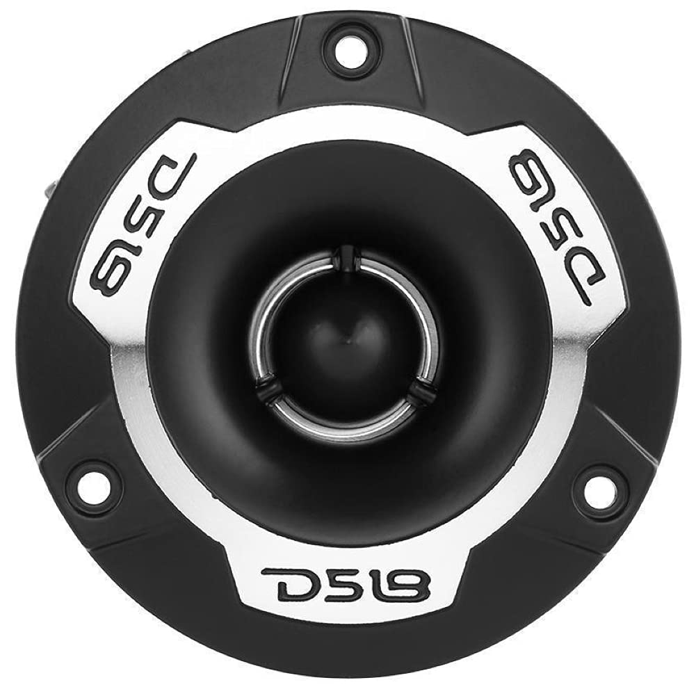 DS 2 DS18 Pro-TWX1 Super Tweeter Bullet de 9,60 cm 96 mm de diámetro 120 vatios rms y 240 vatios máx 4 ohmios 103 db sensibilidad 4 cm Profundidad, por par 3 Stickers Gratis