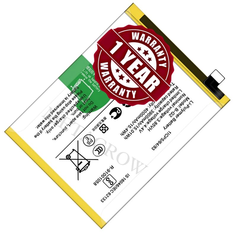 Image of Original B-G2 Battery Compatible for Vivo V15 (Vivo 1819) - (4000mAh) - 1 Year Warranty JK1