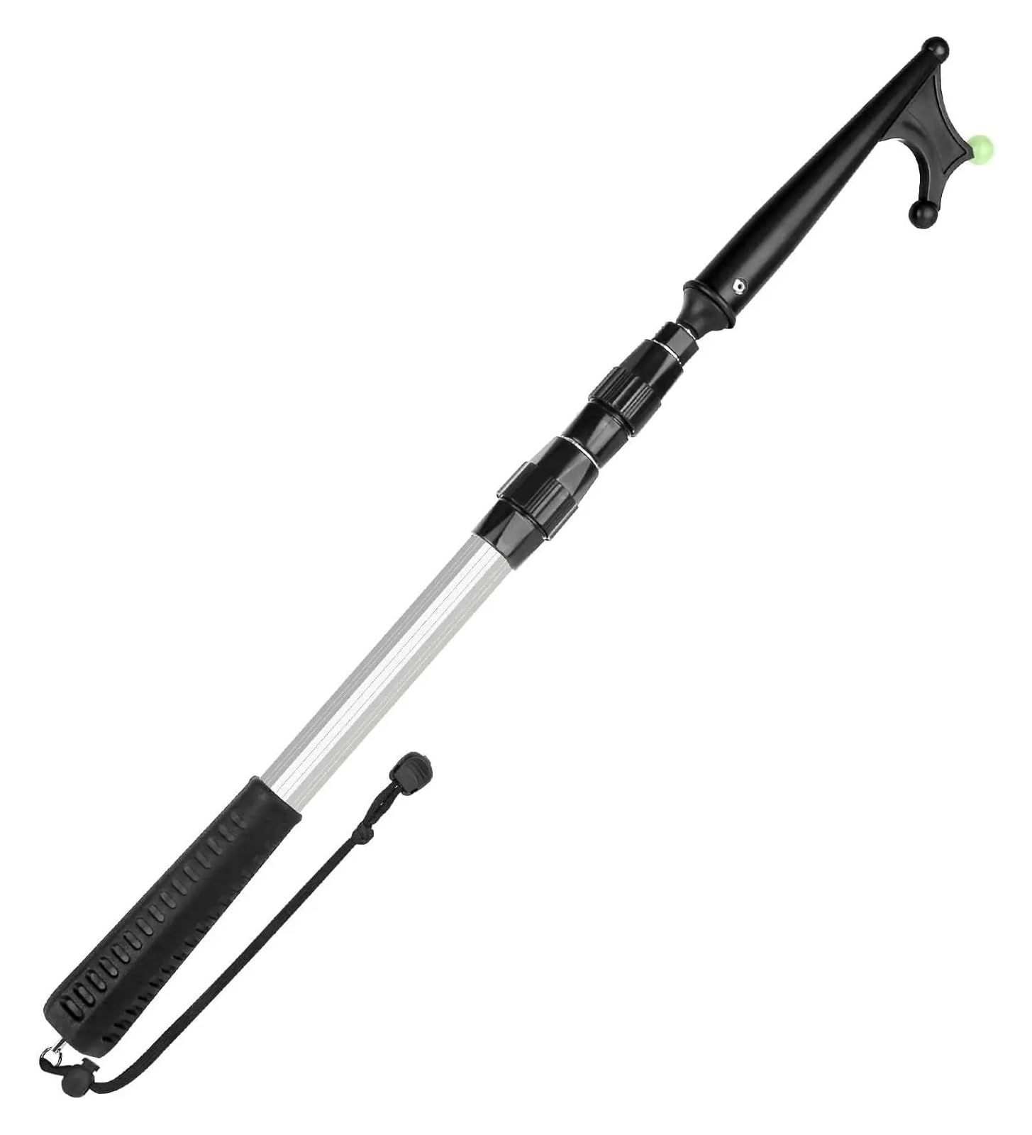 Ganci telescopici per Barche Ganci for Barche for attracco, prolunga for Asta telescopica con Perlina Luminosa, Galleggiante Leggero, Gomma Antiscivolo