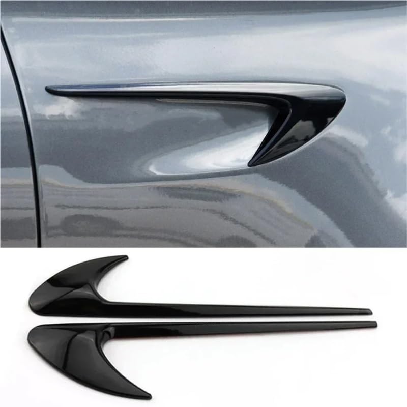 Moldura de guardabarros negra para Mercedes W213 C200 E300 7
