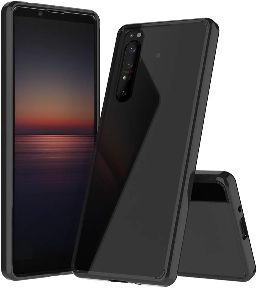 for Sony Xperia 1 II Scratchproof TPU + Acrylic Protective Case, Black