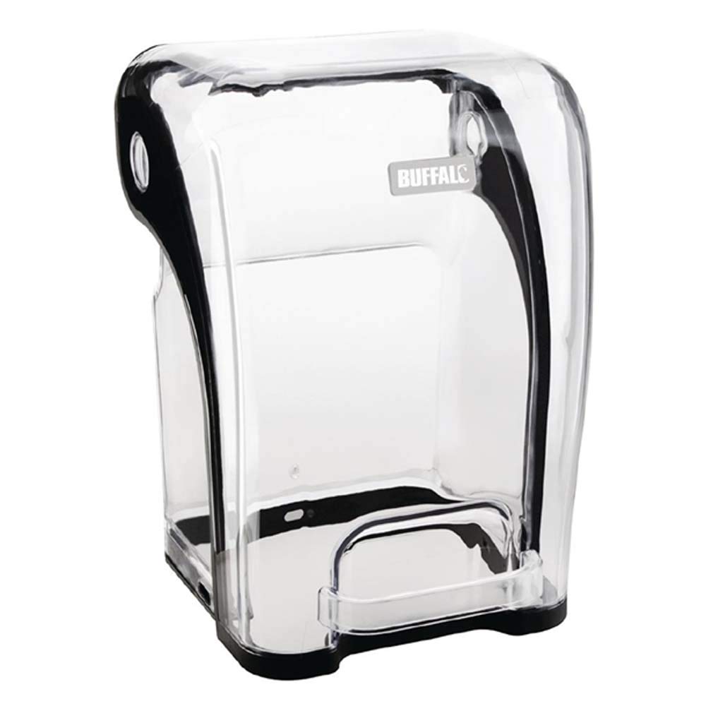 Buffalo AJ097 Boîtier audio en polycarbonate pour CR836 DR825, 360 x 225 x 260 mm, transparent