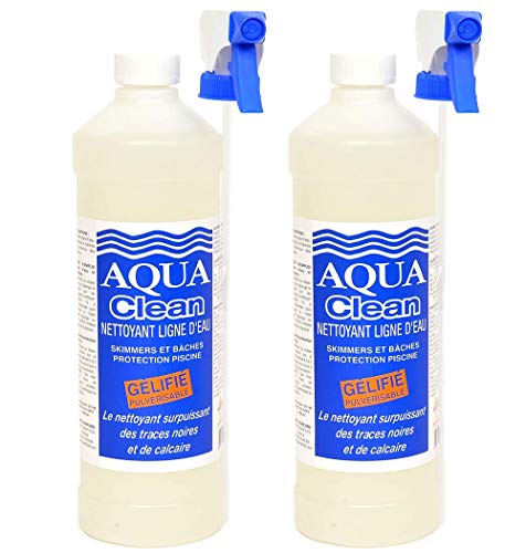 Chim 2000 - Nettoyant Ligne d'eau surpuissant Aquaclean - Lot de 2