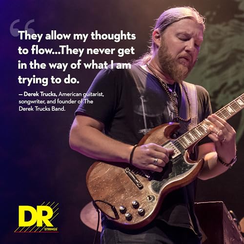 dr strings pure blues pure nickel electric guitar strings medium 10-46 3-pack phr-10-3pk