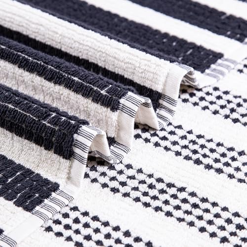Image of MYTRIDENT Symphony of Threads Towel for Bath, 75 cm x 150 cm, 100% Cotton, 625 GSM, Super Soft, Absorbent, Quorra