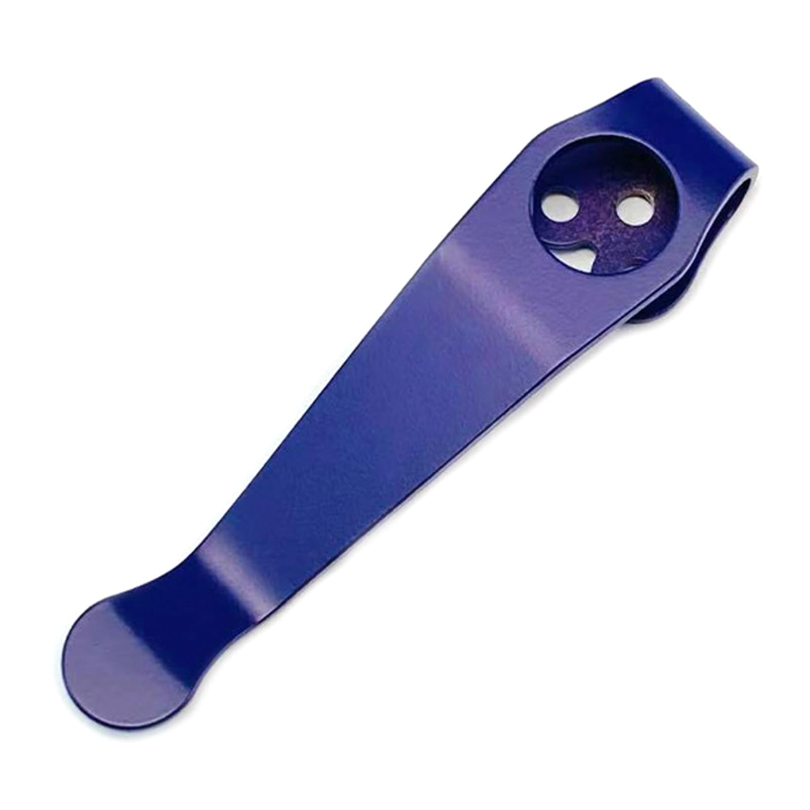 Jazuaiao Purple Lightweight Alloy Pocket Clip For Cutter, Ideal For Outdoor Adventures Alloy Cutter Clip
