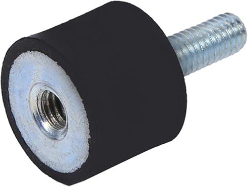 Miniatura 3 de Aislador antivibración M8 M6, soportes mecánicos de amortiguación de vibraciones, soportes de goma M6, amortiguador de choque, 4 piezas de goma de