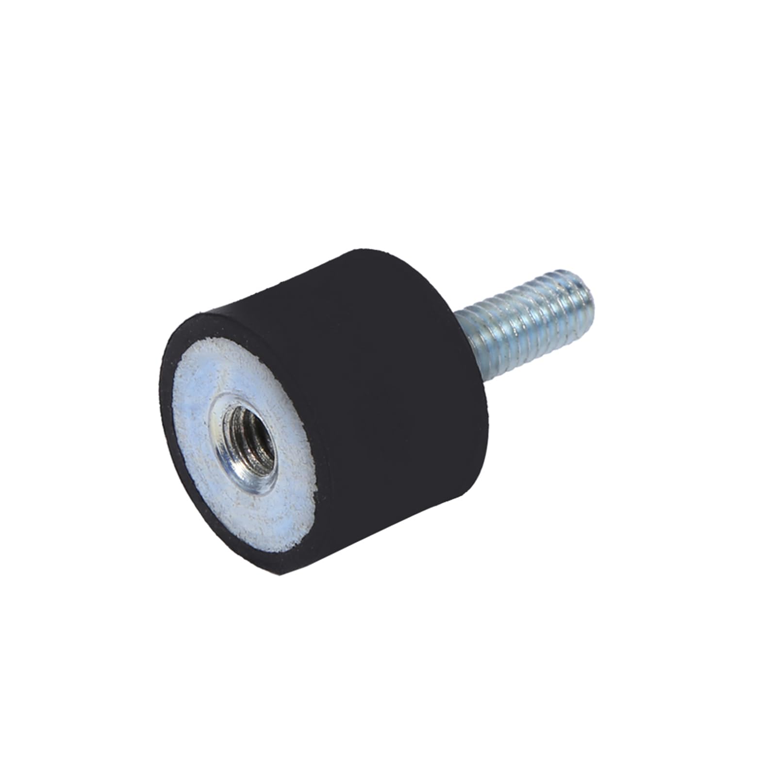 lyrlody Supporti Antivibranti Supporti Antivibranti Zincati in Gomma e Acciaio M6 M8 per Compressori Motori Pompe Saldatrici Riduzione del Rumore Controllo degli Urti (VD20*15 M6*18)