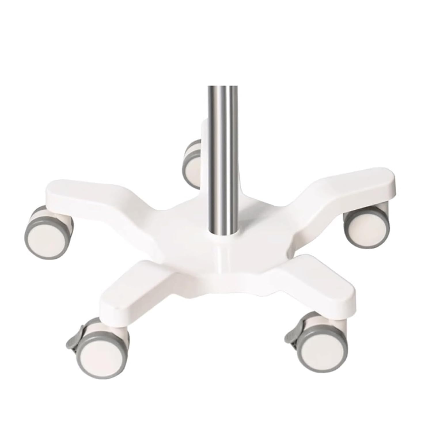 Portasueros Soportes for suero Portátil con ruedas 4 ganchos 5 patas Soporte para suero