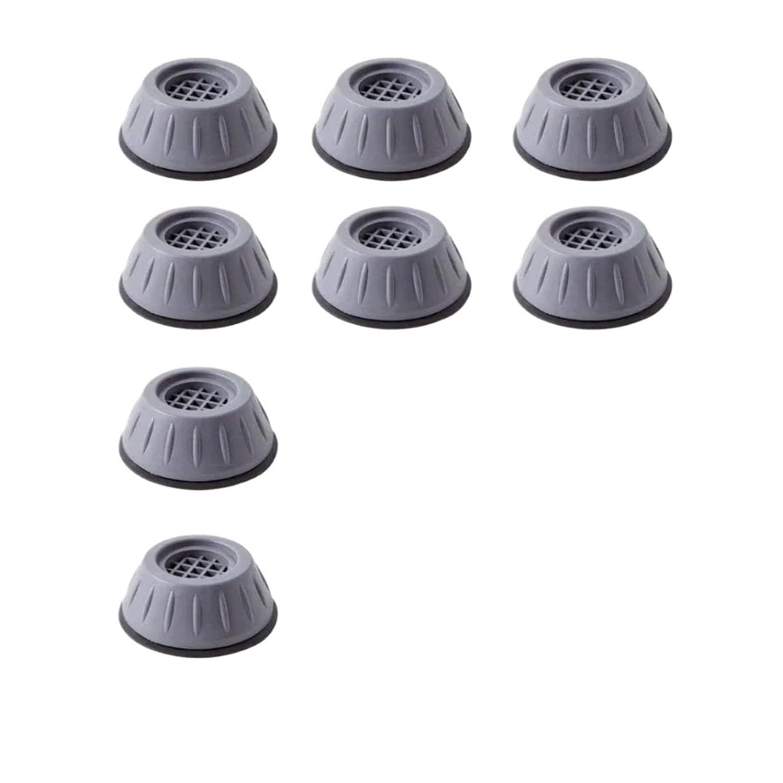 Elevadores De Base Antivibración, Almohadillas De Choque A Prueba De Humedad For Lavadora Y Refrigerador(8pcs)