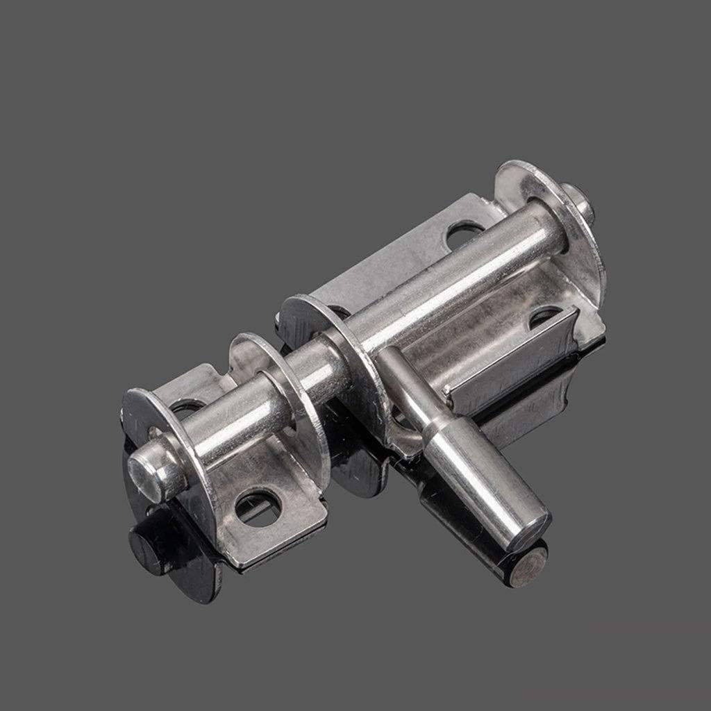 Staple Professional Home Hardware Sliding Stainless Steel Slide Bolt Safety Lock Hasp Gate Practical Door Latch