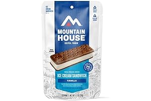 Freeze-Dried Ice Cream Made Easy: Savor Mountain House Vanilla Freeze-Dried Ice Cream Sandwich!