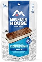 Vista 2 de Mountain House Sandwich de helado Alimentos liofilizados para mochileros y campamentos Listo para comer