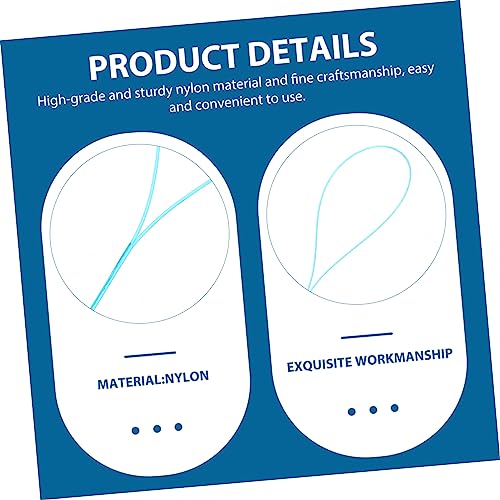 DOITOOL 150 Pçs Fio Dental Fio Dental Ortodôntico Threaders Fio Dental Para Pontes Aparelho Fio Dent