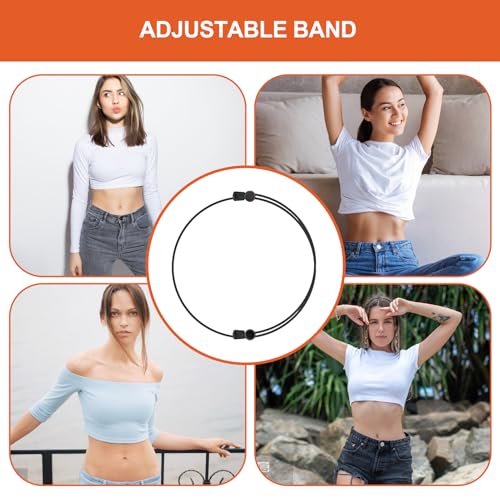 Genérico Banda De Recorte De Camisa: Banda De Camisa Ajustable, Comodidad Elástica Ligera | Cómoda De Para Tops, Estilo De Fácil, Adelgazante Para Uso Diario