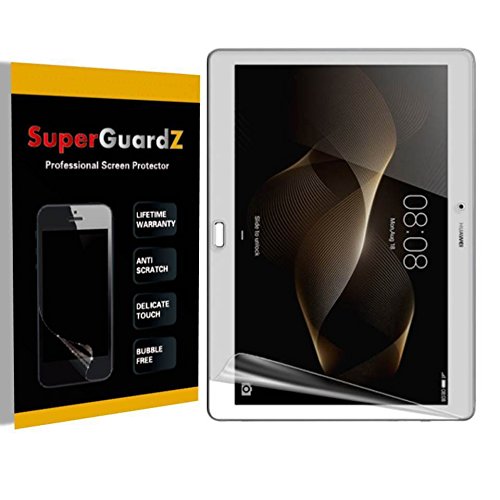 [3-Pack] for Huawei Media Pad M2 10.0 - SuperGuardZ Screen Protector [Lifetime Replacement], Ultra Clear, Anti-Scratch, Anti-Bubble