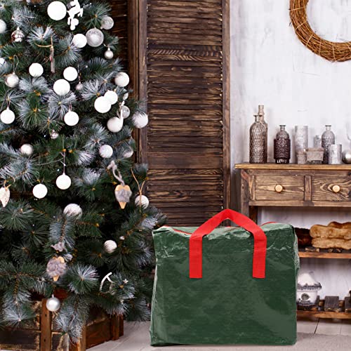 Luxshiny Saco De Armazenamento De Árvore De Natal 46X25x38cm Pequena Caixa De Armazenamento De Árvor