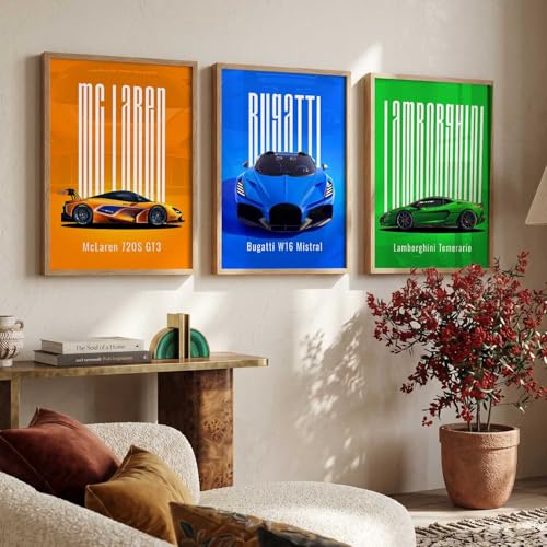 Image of kotart Big Sports Car paintig for living room