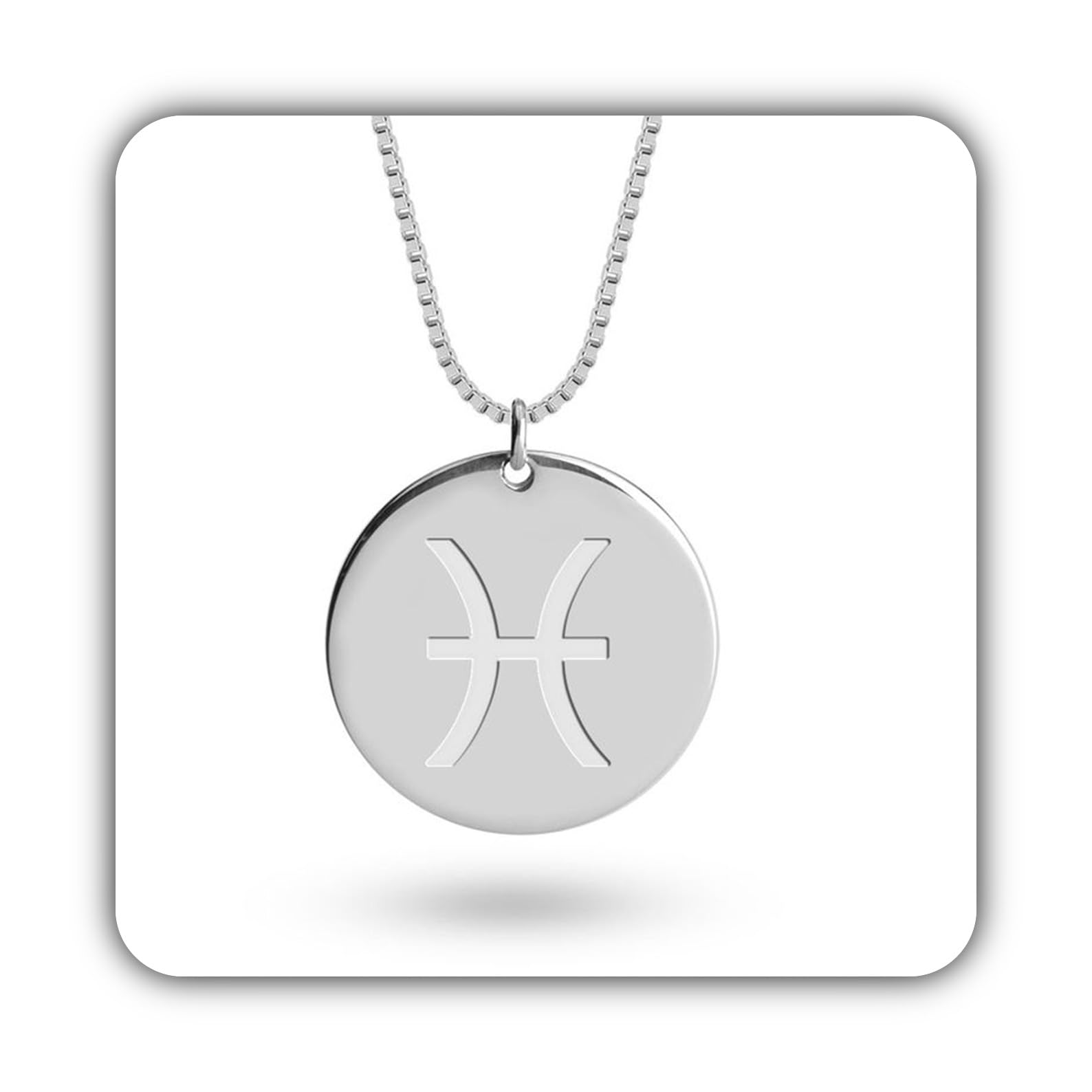 Collier personnalisable en argent sterling 925, fin raffiné