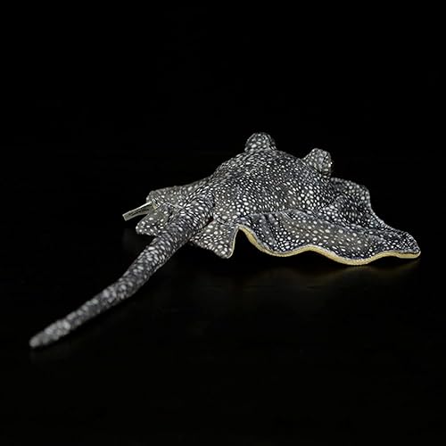 Miniatura 3 de Tiny Heart Simulación Stingray - Juguete de peluche suave de 19 pulgadas de largo, juguete de peluche lindo y realista mantarraya juguete de peluche