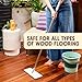 Aunt Fannie's Ultra Concentrated Hardwood Floor Cleaner, Vinegar-Free Plant Based Hardwood Floor Cleaner for Mopping, Bright Lemon Scent, 32 oz. (Pack of 1)