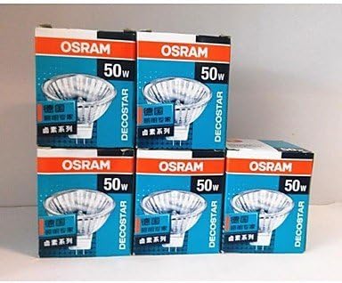 Osram Decostar 51S Standard 50W MR16 44870 WFL 12V GU5.3 36¡ã Set of 5