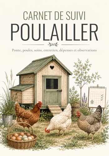 Carnet de suivi poulailler: Le carnet pratique pour...