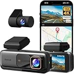 BOTSLAB 4K Dash Cam Front and Rear, 170° Ultra Wide Dashcam with ADAS, Night Vision, 24/7 Parking Mode, Sony STARVIS Sensor, WDR, Free 64GB SD Card, 5G/2.4G WiFi, Built-in GPS, Loop Recording