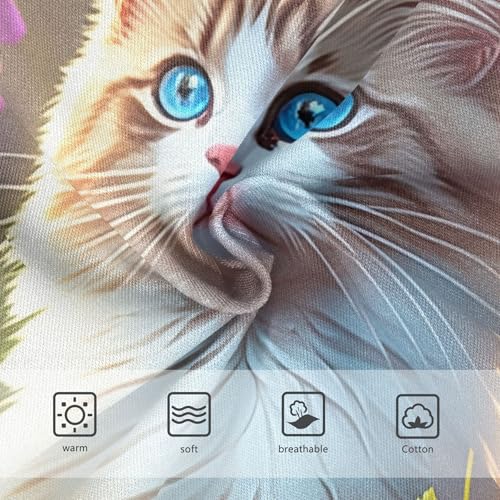 Stylish Toddlers Underwear Floral 2t Cotton Girl Panties Cute Cat Purple Wildflowers Lavender Briefs Kids Undies3