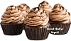 Approximately 200 Medium Size Brown Muffin Cake Molds, Browine Mold 50x30 Mm, Cupcake Paper