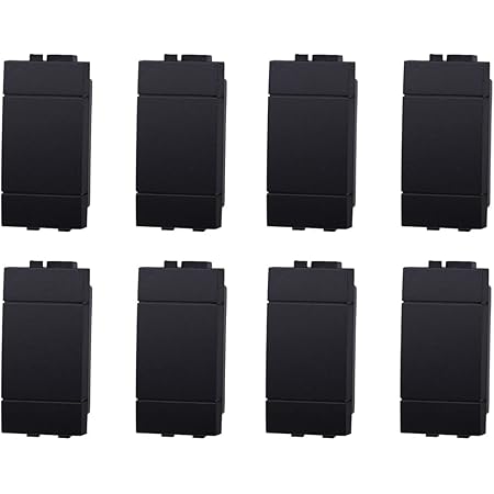 Interruttore Unipolare 1P 16A Per Bticino Living Light | Nero | 2 Pezzi | Compatibile Con Serie Living - Foto 6