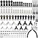 YaHoGa 143 Pieces Zipper Repair Kit Zipper Replacement with Zipper Install Plier for Bags, Jackets, Tents, Luggage, Backpacks, Sleeping Bag