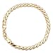 Followmoon 18k Gold Plated Men's Bracelet Chain