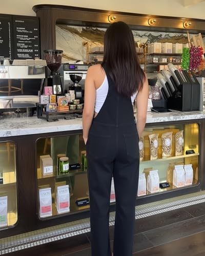Mono vaquero para mujer holgado que soluciona la falta de confort 3