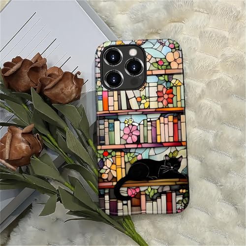 Coque iPhone 16 Pro DAIZAG chat littéraire antichoc double protection