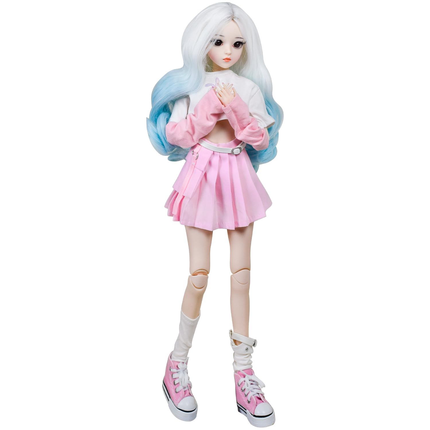 Amazon.com: EVA BJD 1/3 BJD Doll, 22 Movable Joints Full Set Doll