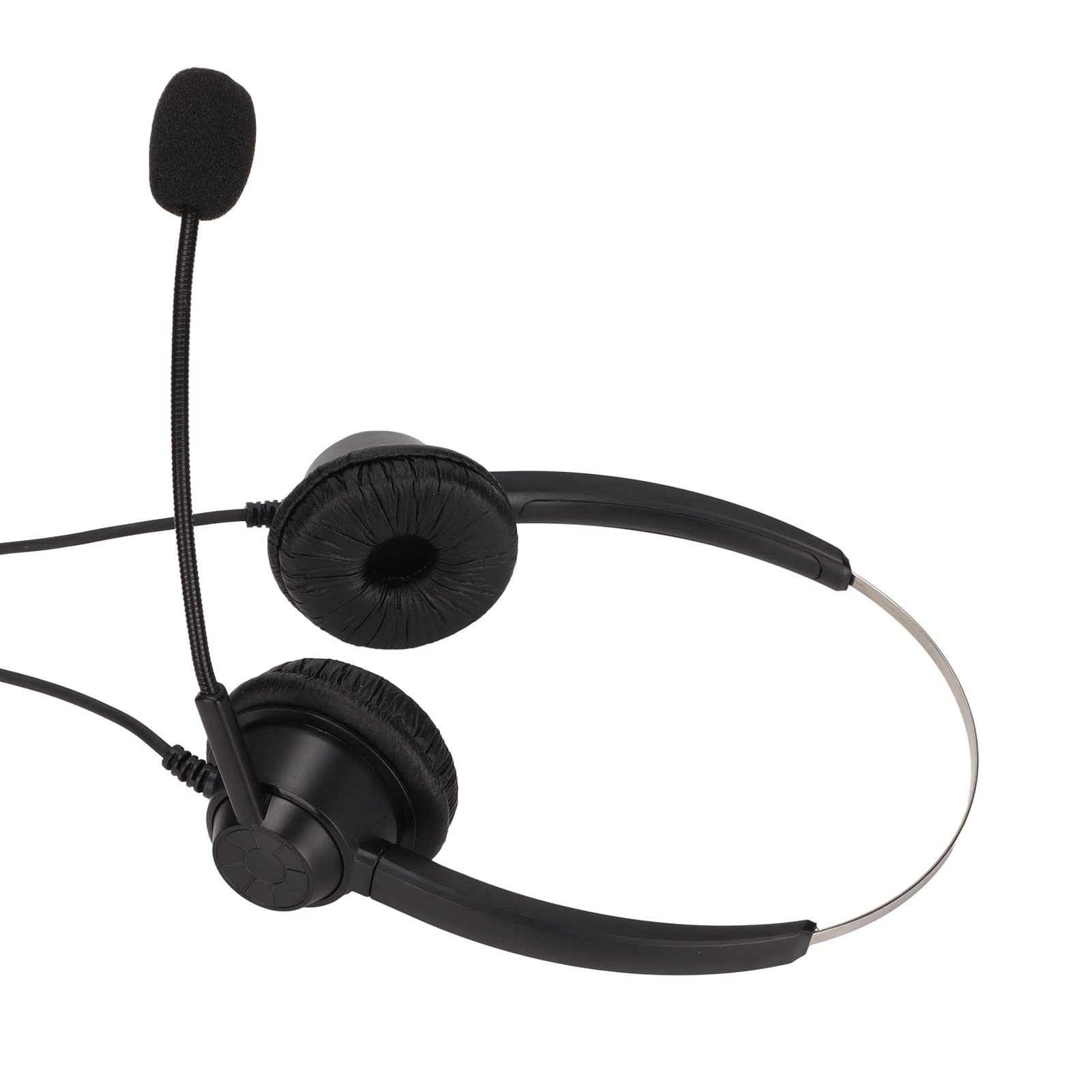 H360D-RJ9-U900 Noise Cancelling Business-Kundendienst-Kopfhörer, Festnetz-VOIP-Telefon-Headset mit Mikrofon, USB-Soundkarte