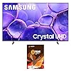 Samsung UN43U8000FFXZA 43 Inch Crystal 4K AI Upscaling UHD TV with a 3 Year Amber Protection Plan (2025)