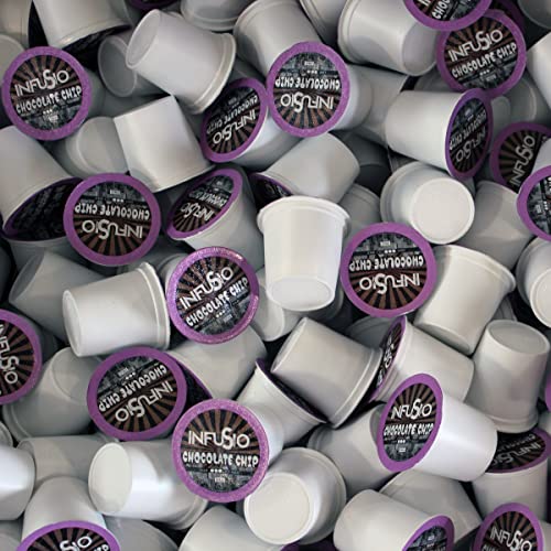 96 Count - Chocolate Chip Coffee, Single Serve Coffee Pods For Keurig K Cup® Brewers - Infusio Premium Roasted Coffee (Chocolate Chip, 96 Count Compatible With 2.0)… #TOP3