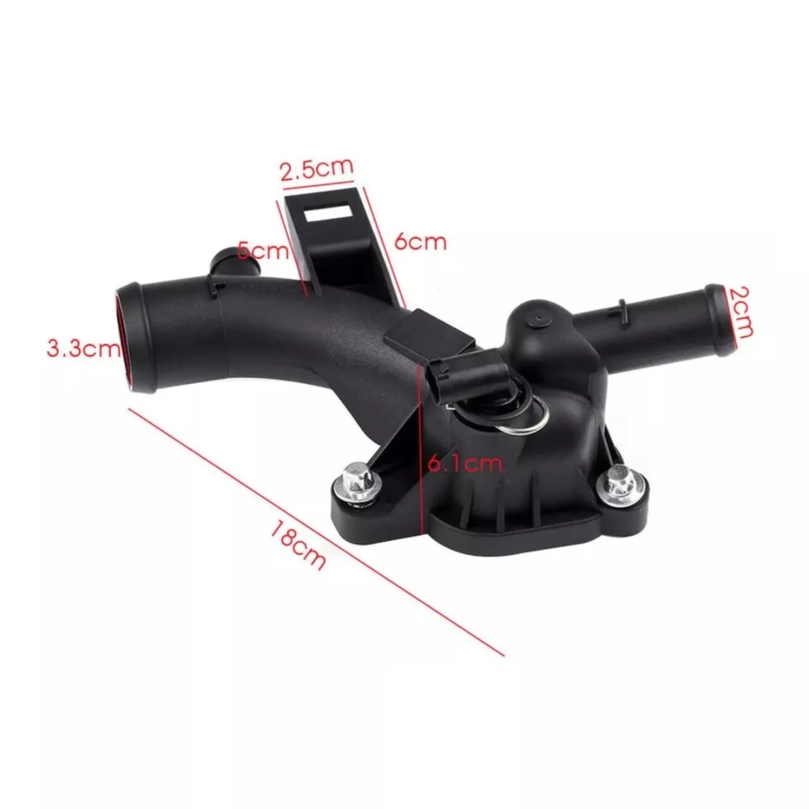 Termostato con flangia del refrigerante motore 25192985 con guarnizione del sensore per Opel Astra J Corsa D E Meriva B 1.2 1.4 55562048 1338022 1338487