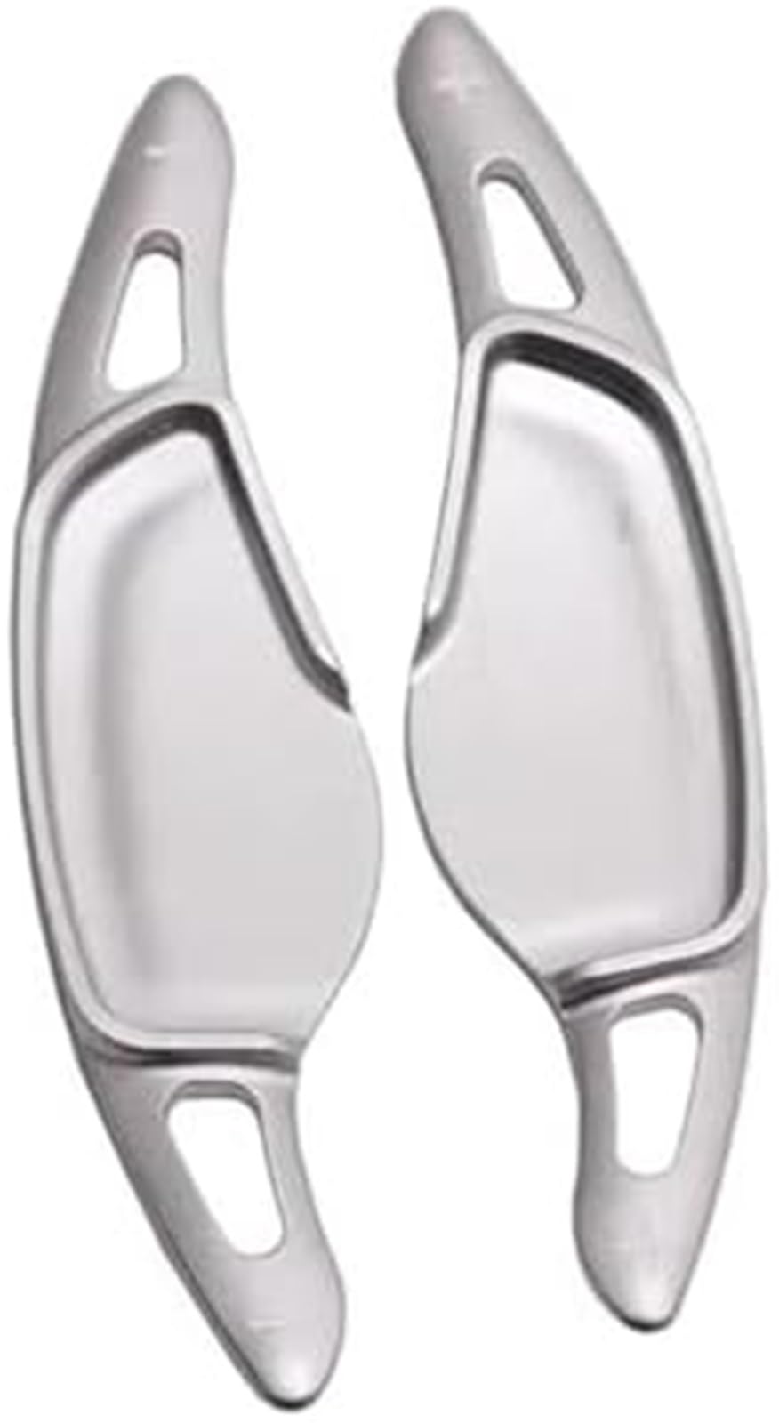 Huvnexa Silver For Bmw X3 G01 2018 X4 G02 Car Shift Paddles Paddle Shifter Cover Steering Wheel Extension Steering Wheel Shift Paddle(Silver)