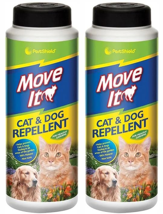 Dog & Cat Repellent Granules 2PK Natural Non-Toxic Outdoor Pet Deterrent for Gardens Lawns BinsSafe Protection from Fouling Scratching DiggingIdeal for Dog Cat Training & Behaviour Control 240gx2