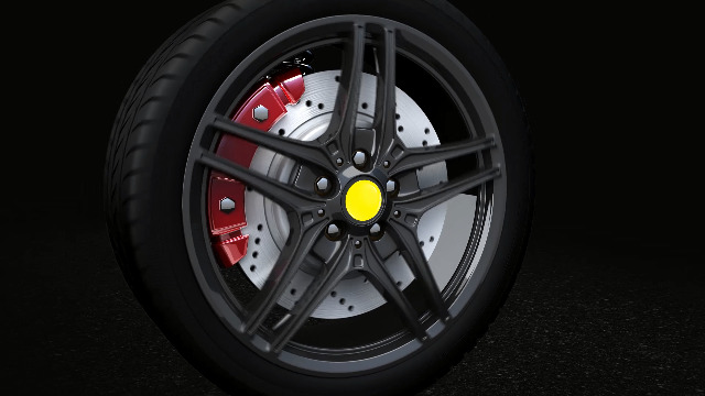 4 Adesivi Coprimozzo Skino 60mm – Resina 3D Giallo – Autoadesivi Per Cerchi Auto Universali