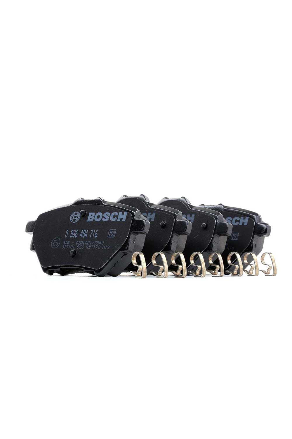 Opel Combo ile uyumlu Arka Fren Balatası 2019-2026 Bosch 268mm Diske Takım