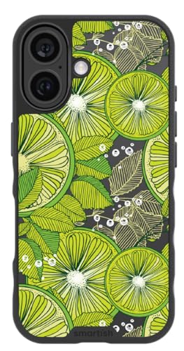 Image of Smartish - Lime Time - iPhone 16 MagSafe Case - Gripmunk [Lightweight + Protective] Thin Cover - Fits iPhone 16