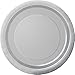 Dinner Plates, 8.875", Silver, 25 Count