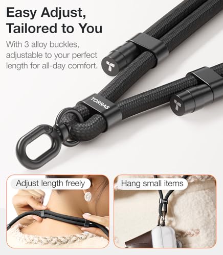 Torras LY-BLACK-1 Phone Lanyard Crossbody thumb #2