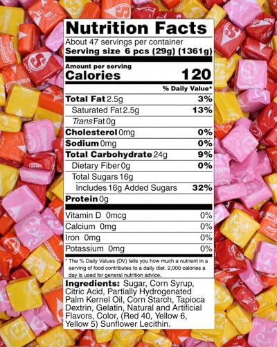 Original Star Candy Dulce Frutal Envoltorio Individual 3 lb miniatura 2